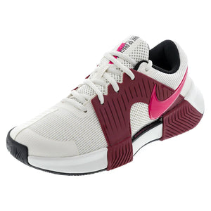 Women`s Zoom GP Challenge 1 Tennis Shoes Pale Ivory and Rush Pink Footwear Nike