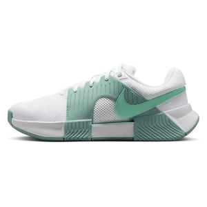 Women`s Zoom GP Challenge 1 Tennis Shoes White and Mint Foam Footwear Nike