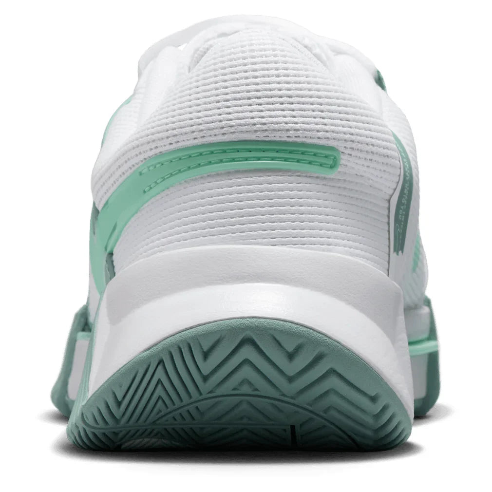 Women`s Zoom GP Challenge 1 Tennis Shoes White and Mint Foam Footwear Nike