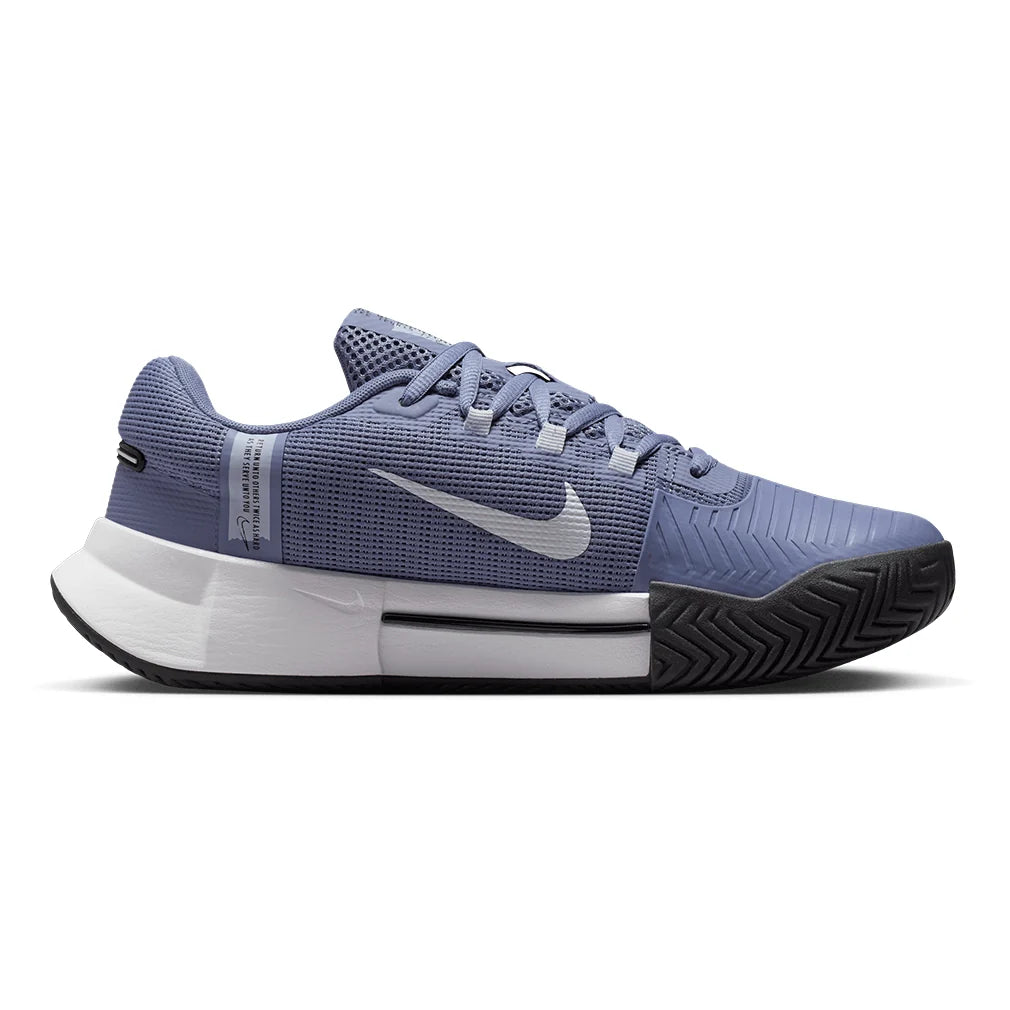 Women's Zoom GP Challenge 1 Tennis Shoes World Indigo and White Footwear Nike