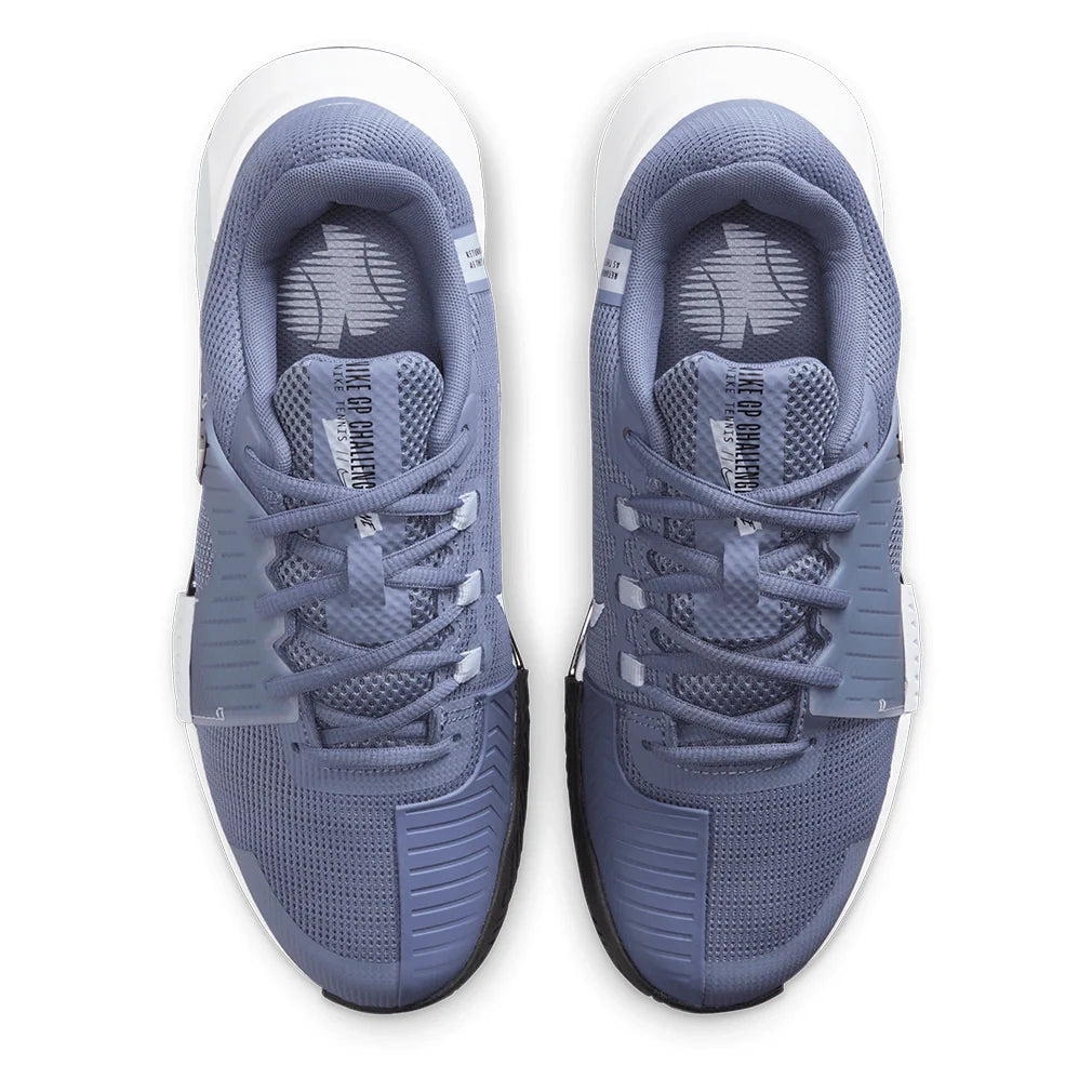 Women's Zoom GP Challenge 1 Tennis Shoes World Indigo and White Footwear Nike