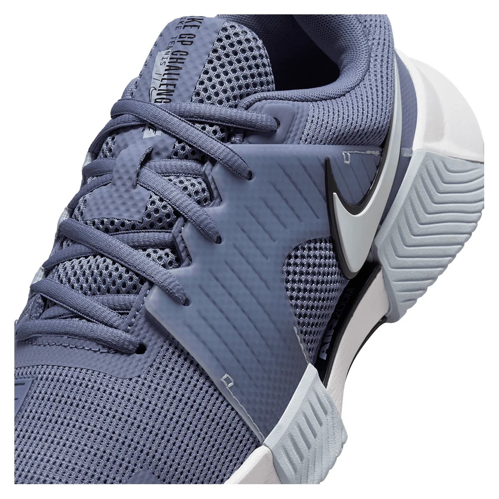 Women's Zoom GP Challenge 1 Tennis Shoes World Indigo and White Footwear Nike