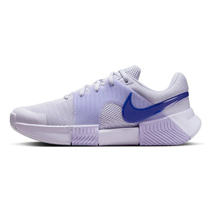 Women`s Zoom GP Challenge 1 Tennis Shoes Amethyst Tint and Deep Night Footwear Nike