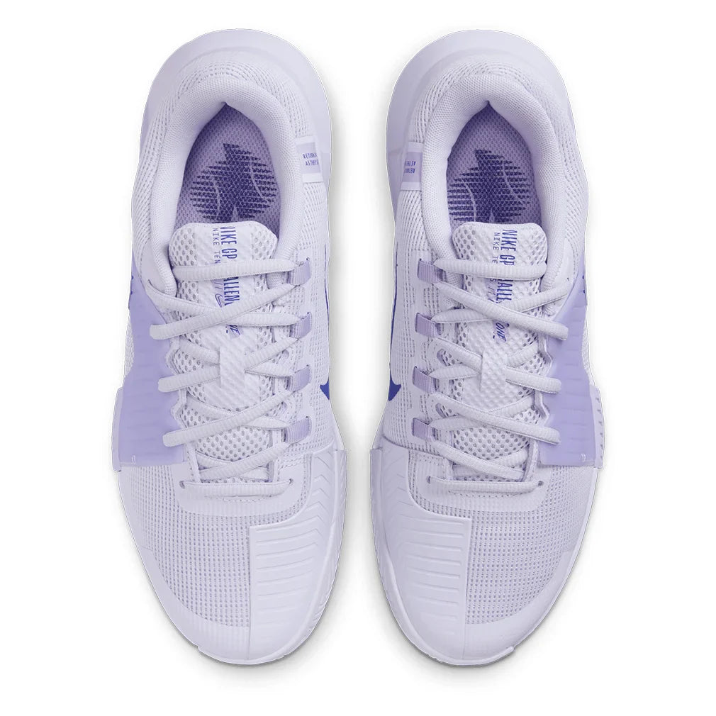 Women`s Zoom GP Challenge 1 Tennis Shoes Amethyst Tint and Deep Night Footwear Nike