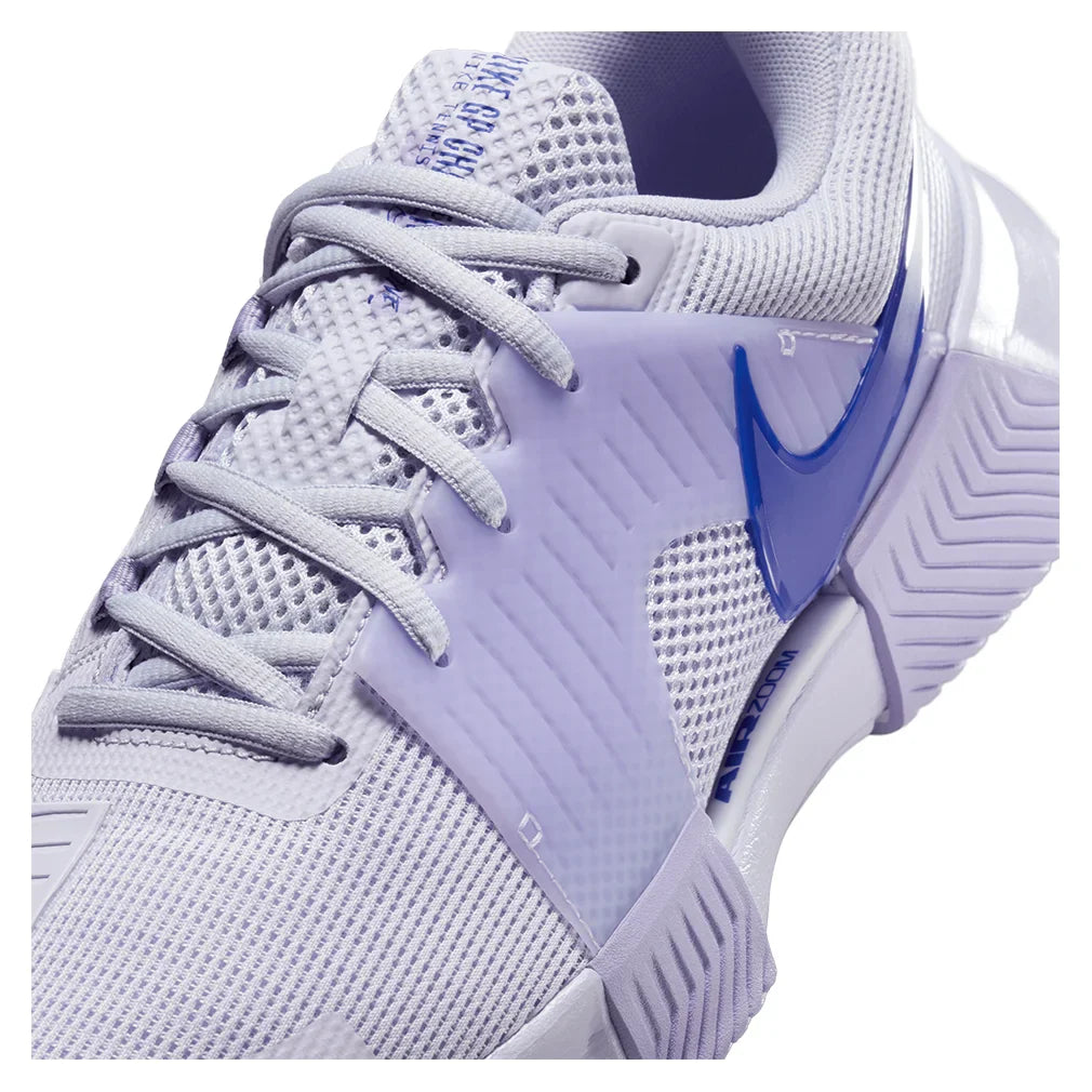 Women`s Zoom GP Challenge 1 Tennis Shoes Amethyst Tint and Deep Night Footwear Nike