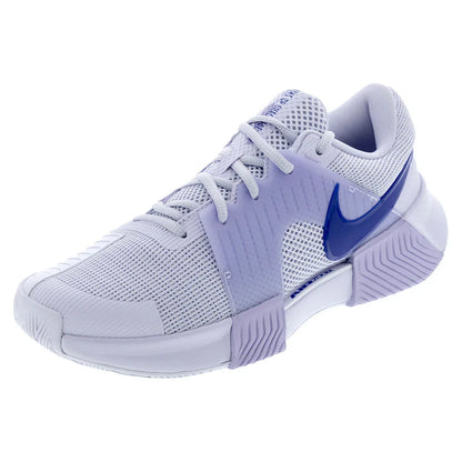 Women`s Zoom GP Challenge 1 Tennis Shoes Amethyst Tint and Deep Night Footwear Nike