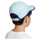Juniors' Dri-FIT Club Featherlight Tennis Cap Glacier Blue and Deep Night Apparel Nike