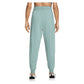 Women`s One Dri-FIT High-Waisted 7/8 French Terry Joggers Cannon and White Apparel Nike