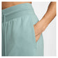 Women`s One Dri-FIT High-Waisted 7/8 French Terry Joggers Cannon and White Apparel Nike