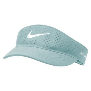 Unisex Dri-FIT Advantage Ace Tennis Visor Cannon and White Apparel Nike