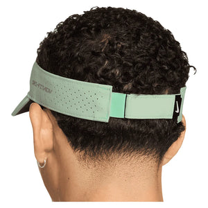 Unisex Dri-FIT ADV Ace Tennis Visor Mint Foam and Anthracite Apparel Nike