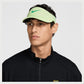 Men`s Dri-Fit Advance Ace Tennis Visor Barely Volt and Stadium Green Apparel Nike