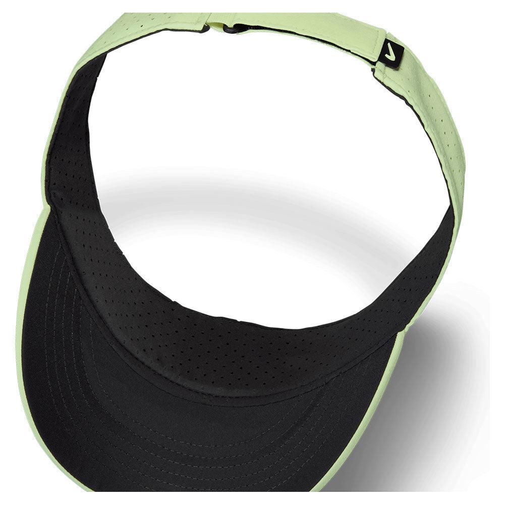 Men`s Dri-Fit Advance Ace Tennis Visor Barely Volt and Stadium Green Apparel Nike