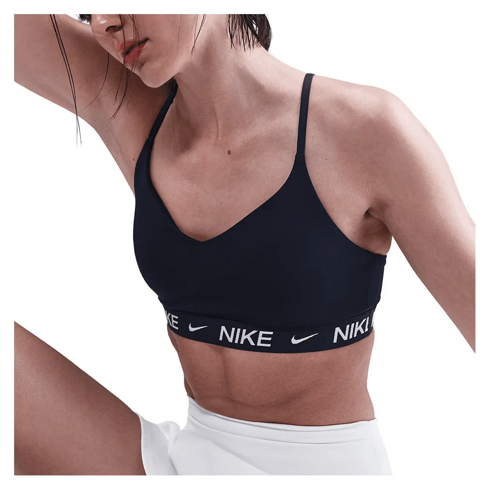 Women's Dri-FIT Indy Light Support Sports Bra Midnight Navy Apparel Nike