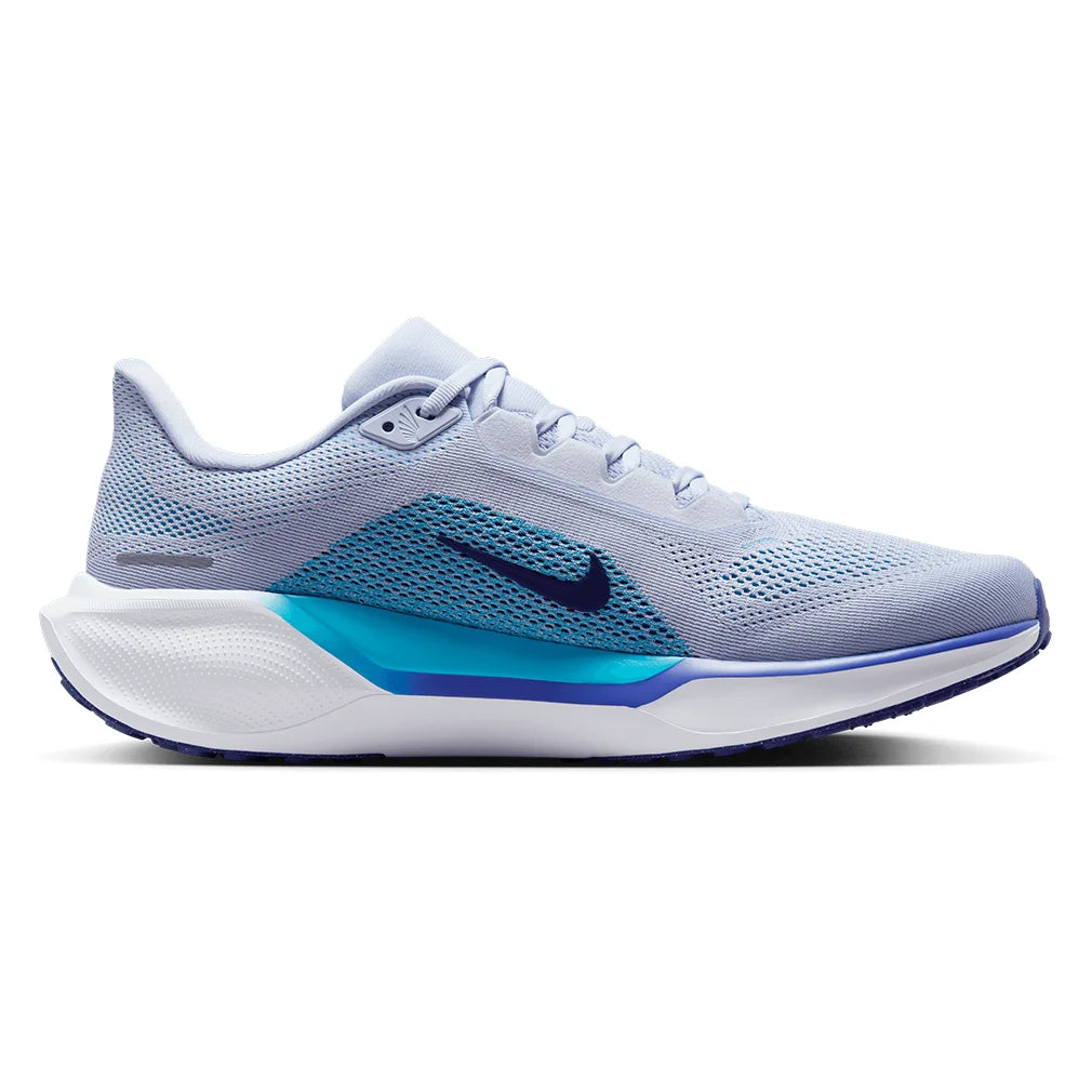 Men`s Pegasus 41 Running Shoes Ghost and Blue Void Footwear Nike