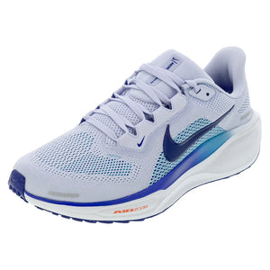 Men`s Pegasus 41 Running Shoes Ghost and Blue Void Footwear Nike