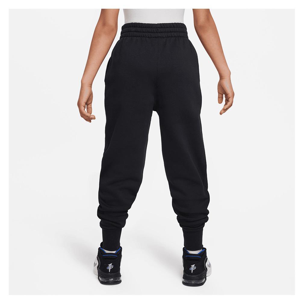 Girl's Club Fleece High-Waisted Fitten Pants Apparel Nike