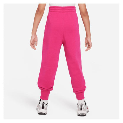 Girl's Club Fleece High-Waisted Fitten Pants Apparel Nike