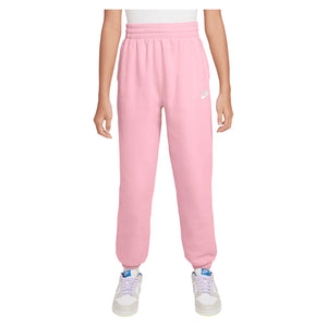 Girls' Sportswear Club Fleece Loose Pants Med Soft Pink Apparel Nike