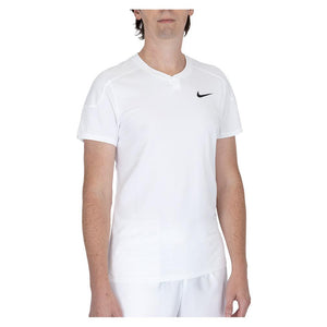 Men's Slam Dri-Fit Tennis Top White Apparel Nike