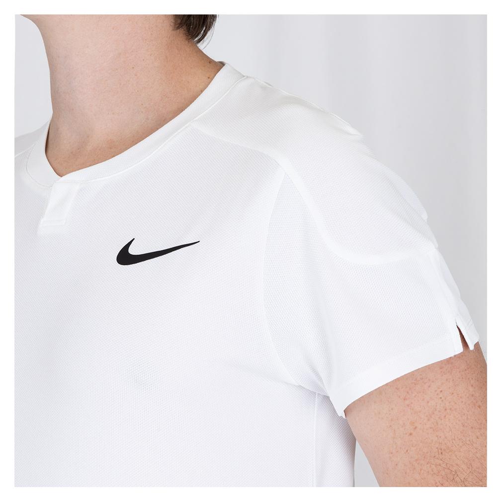 Men's Slam Dri-Fit Tennis Top White Apparel Nike