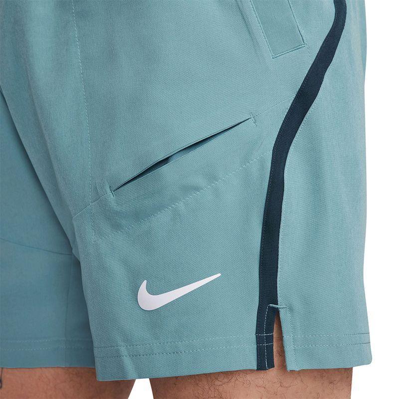 Men's Court Dri-FIT Advantage 7 Inch Tennis Short Denim Turq and Armory Navy Apparel Nike
