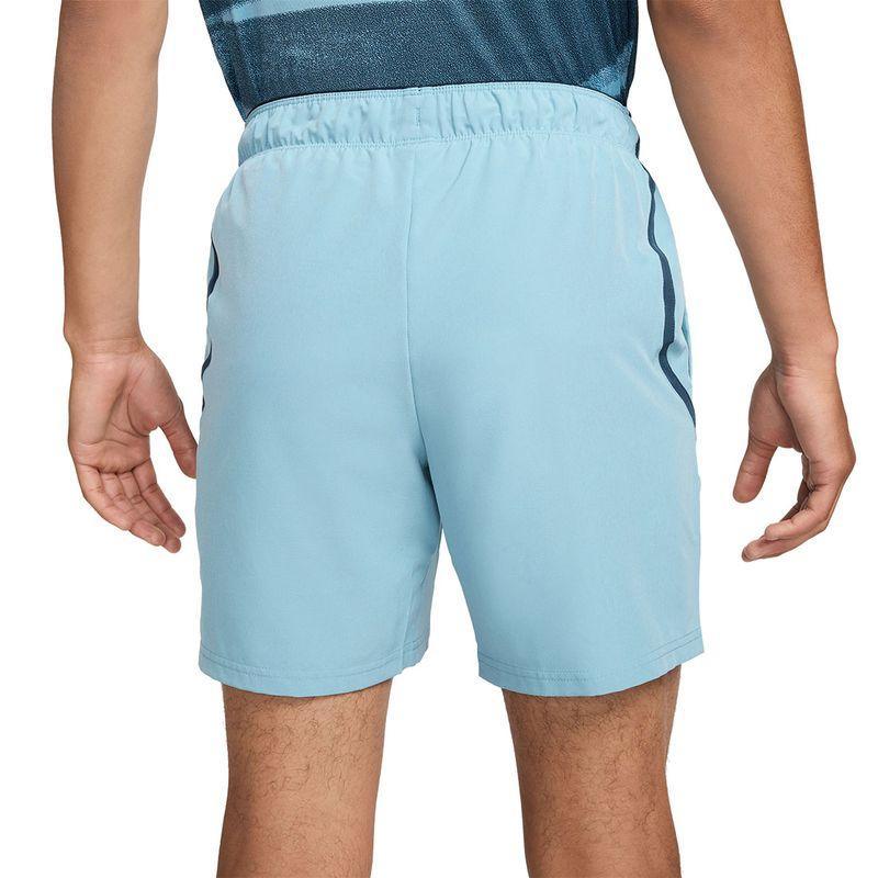 Men's Court Dri-FIT Advantage 7 Inch Tennis Short Denim Turq and Armory Navy Apparel Nike