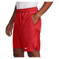 Men`s Court Dri-FIT Victory 9 Inch Tennis Short University Red and White Apparel Nike