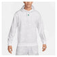 Men's Heritage Dri-Fit Fleece Tennis Hoodie White Apparel Nike