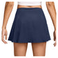 Women`s Dri-FIT Victory Flouncy 13 Inch Tennis Skort Midnight Navy and White Apparel Nike