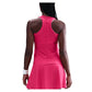 Women's Dri-FIT Victory Tennis Tank Rush Pink and White Apparel Nike