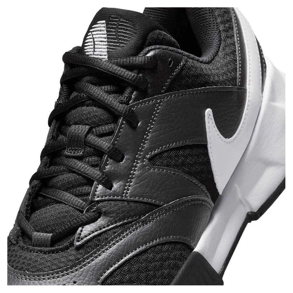 Men's Court Lite 4 Tennis Shoes Black and White Footwear Nike