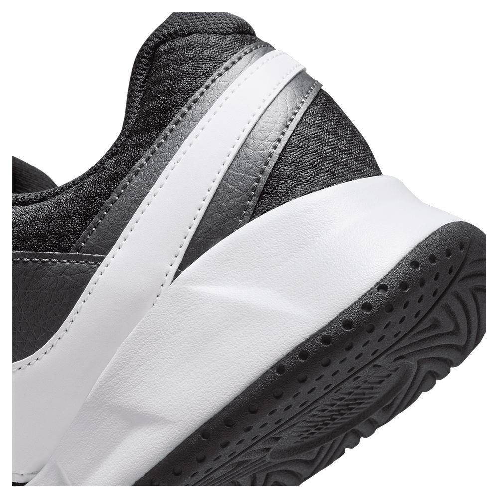 Men's Court Lite 4 Tennis Shoes Black and White Footwear Nike