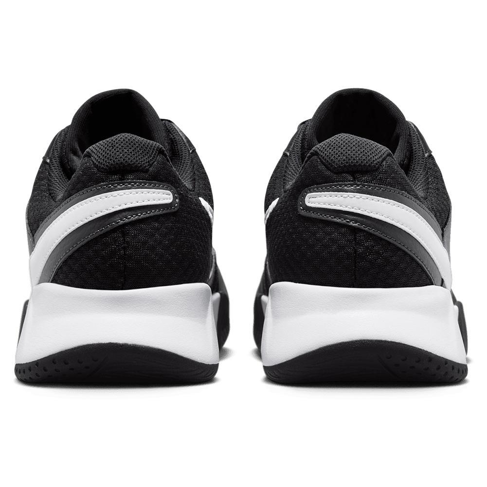 Men's Court Lite 4 Tennis Shoes Black and White Footwear Nike