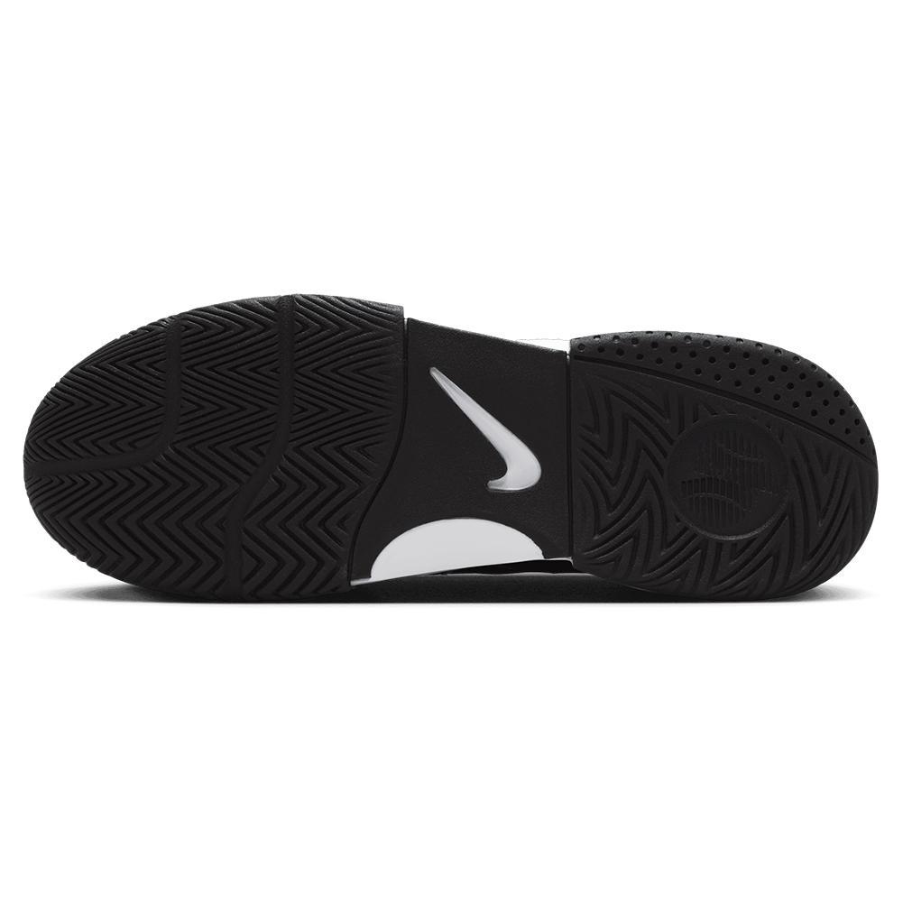 Men's Court Lite 4 Tennis Shoes Black and White Footwear Nike