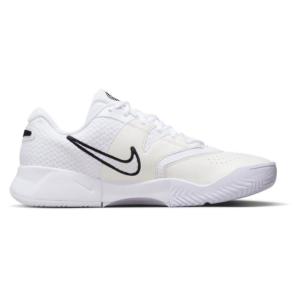 Men's Court Lite 4 Tennis Shoes White and Black Footwear Nike