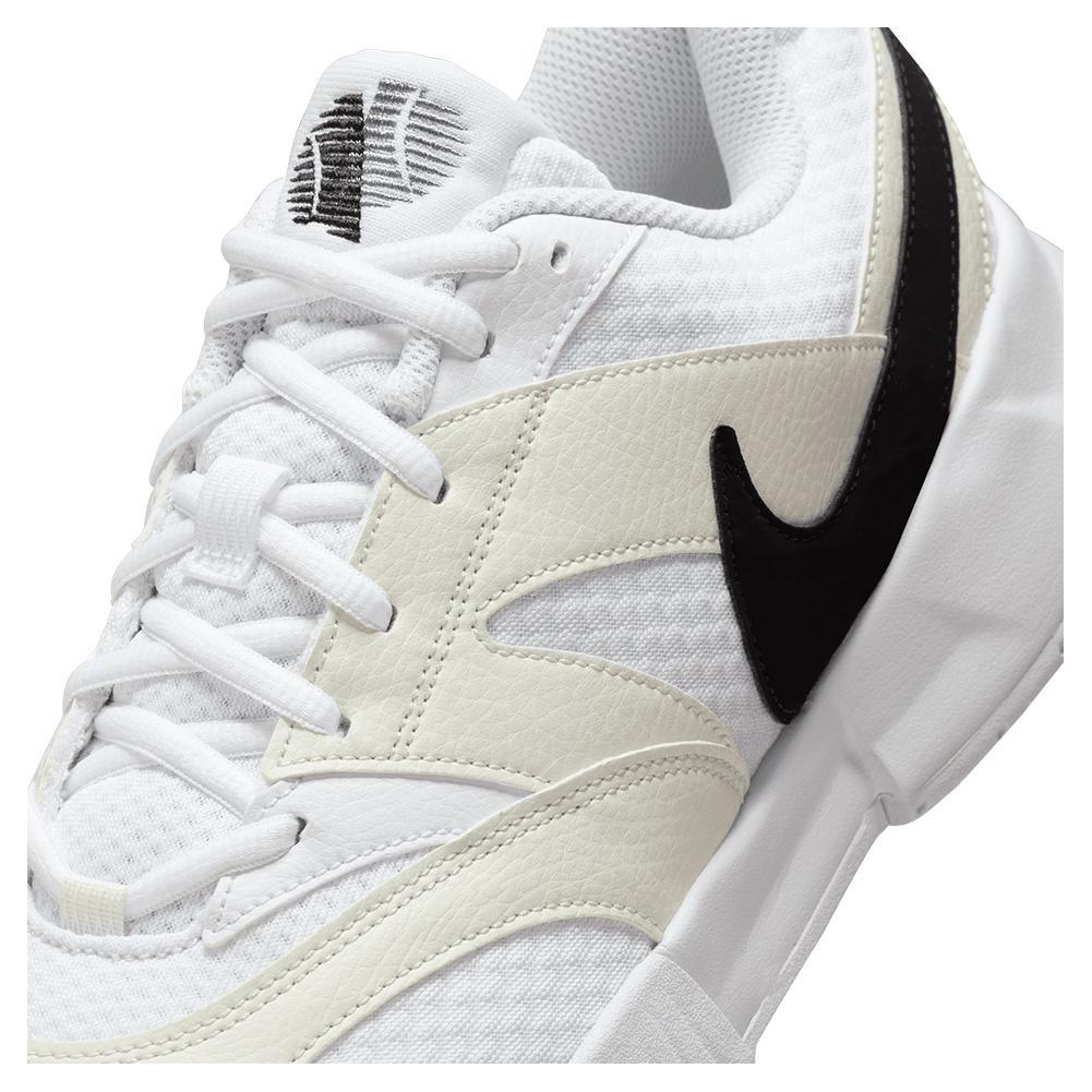 Men's Court Lite 4 Tennis Shoes White and Black Footwear Nike