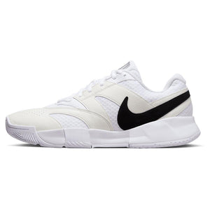 Men's Court Lite 4 Tennis Shoes White and Black Footwear Nike