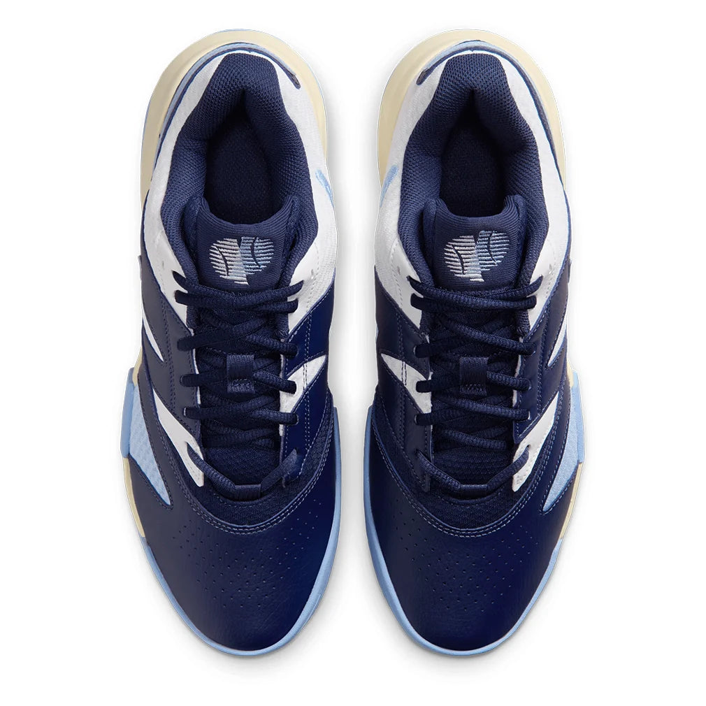 Men's Court Lite 4 Tennis Shoes White and Psychic Blue Footwear Nike