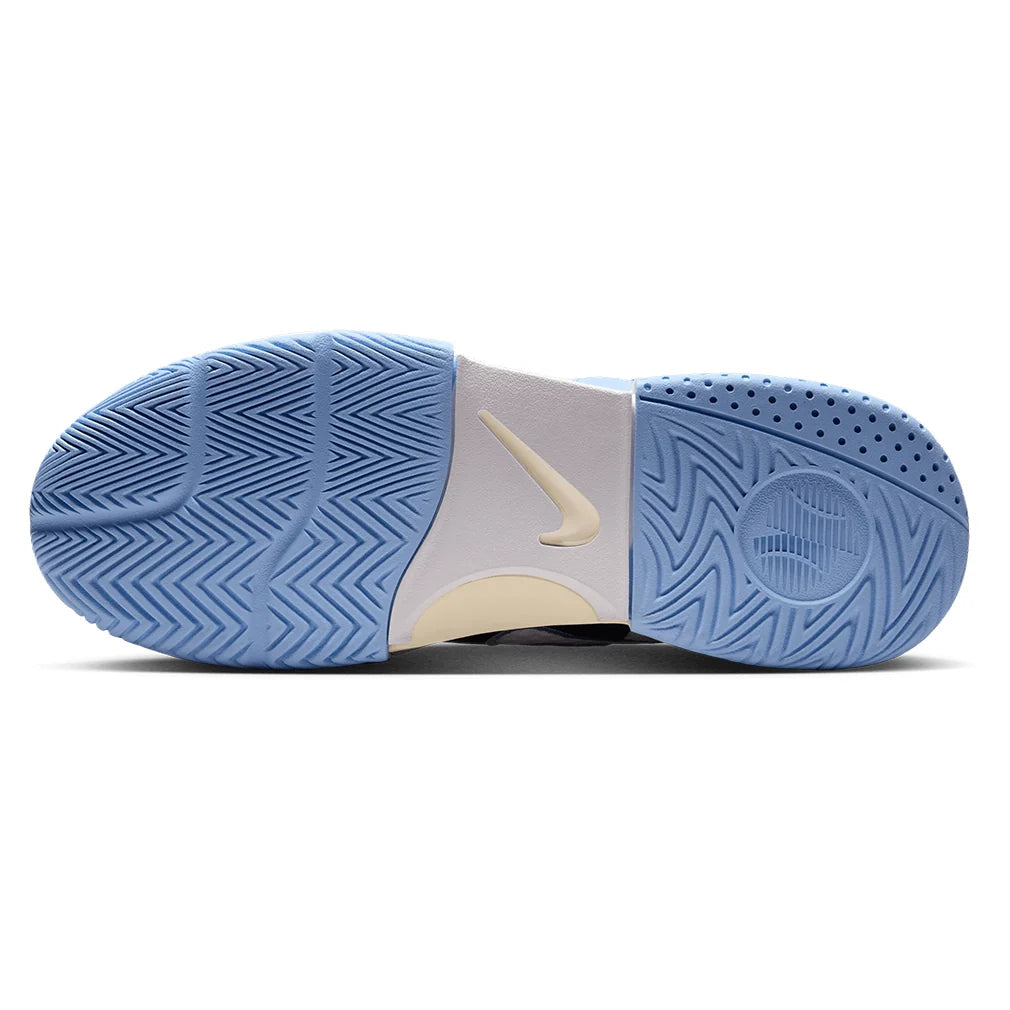 Men's Court Lite 4 Tennis Shoes White and Psychic Blue Footwear Nike
