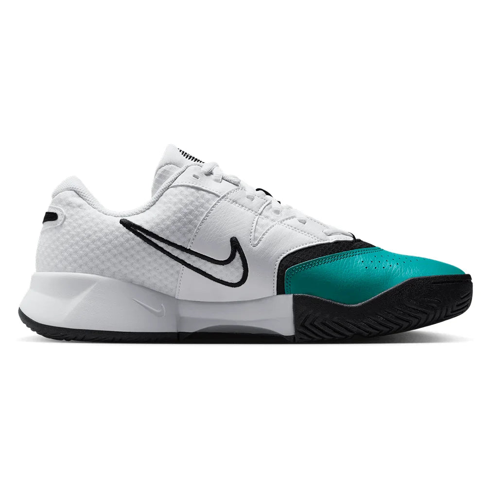 Men`s Court Lite 4 Tennis Shoes White and Black Footwear Nike