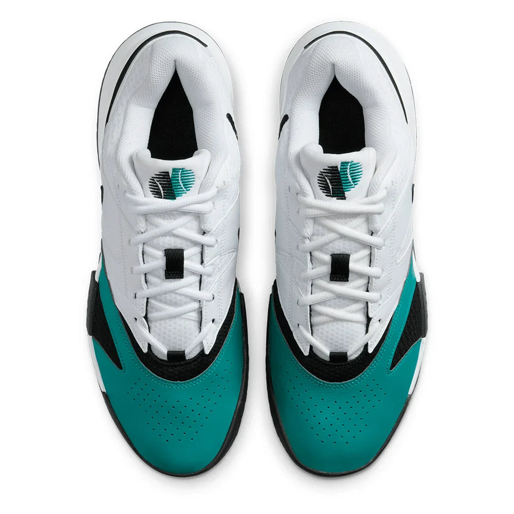 Men`s Court Lite 4 Tennis Shoes White and Black Footwear Nike