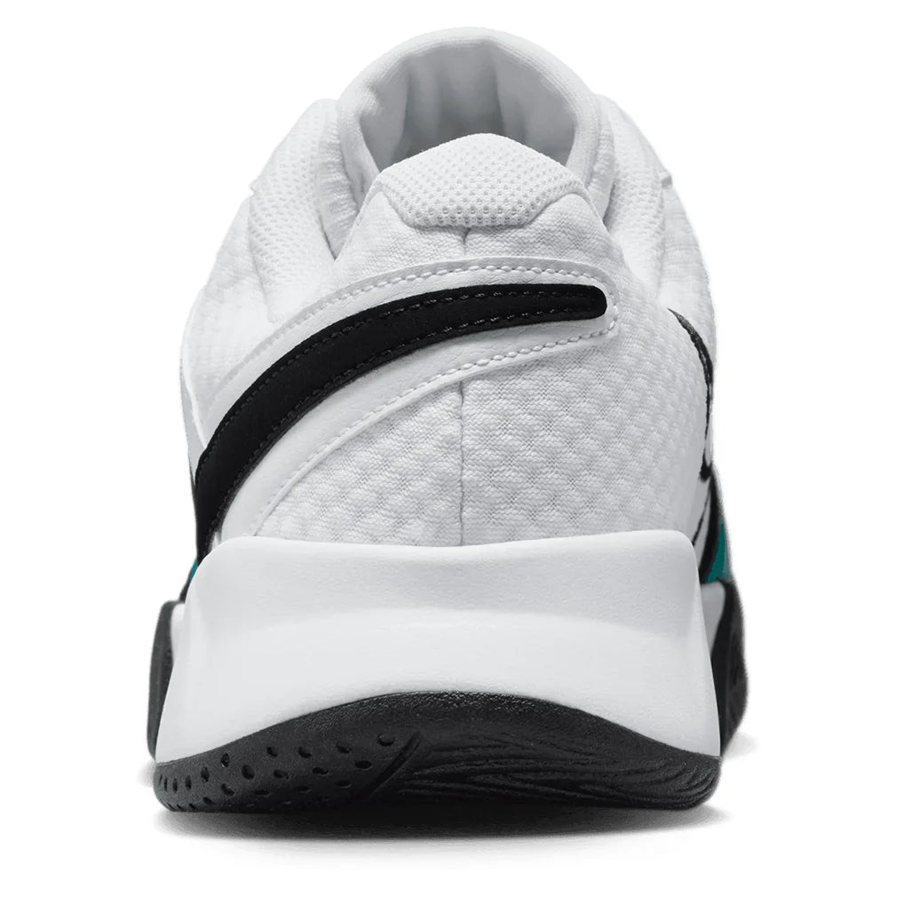 Men`s Court Lite 4 Tennis Shoes White and Black Footwear Nike