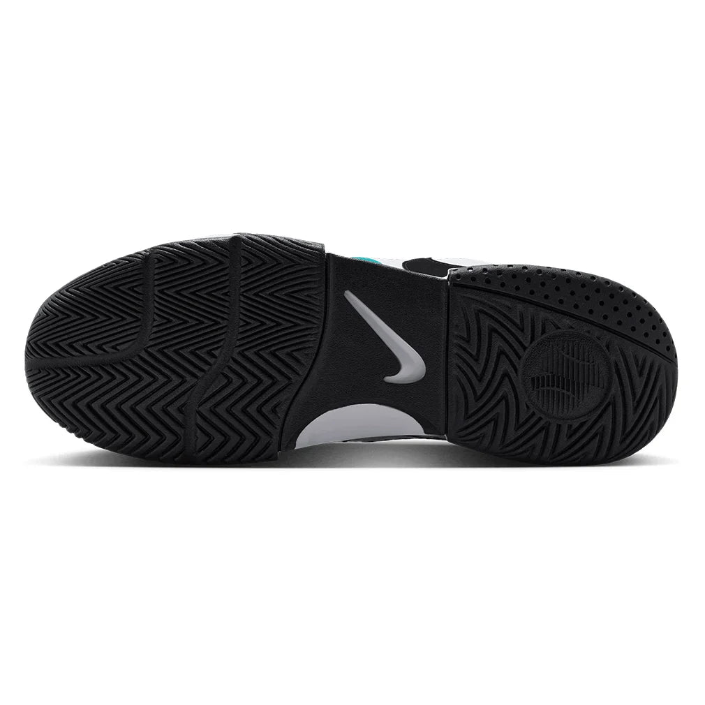 Men`s Court Lite 4 Tennis Shoes White and Black Footwear Nike