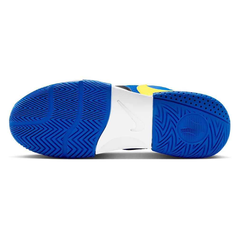 Men`s Court Lite 4 Tennis Shoes Racer Blue and Lightening Footwear Nike