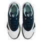 Men`s Court Lite 4 Tennis Shoes Armory Navy and White Footwear Nike