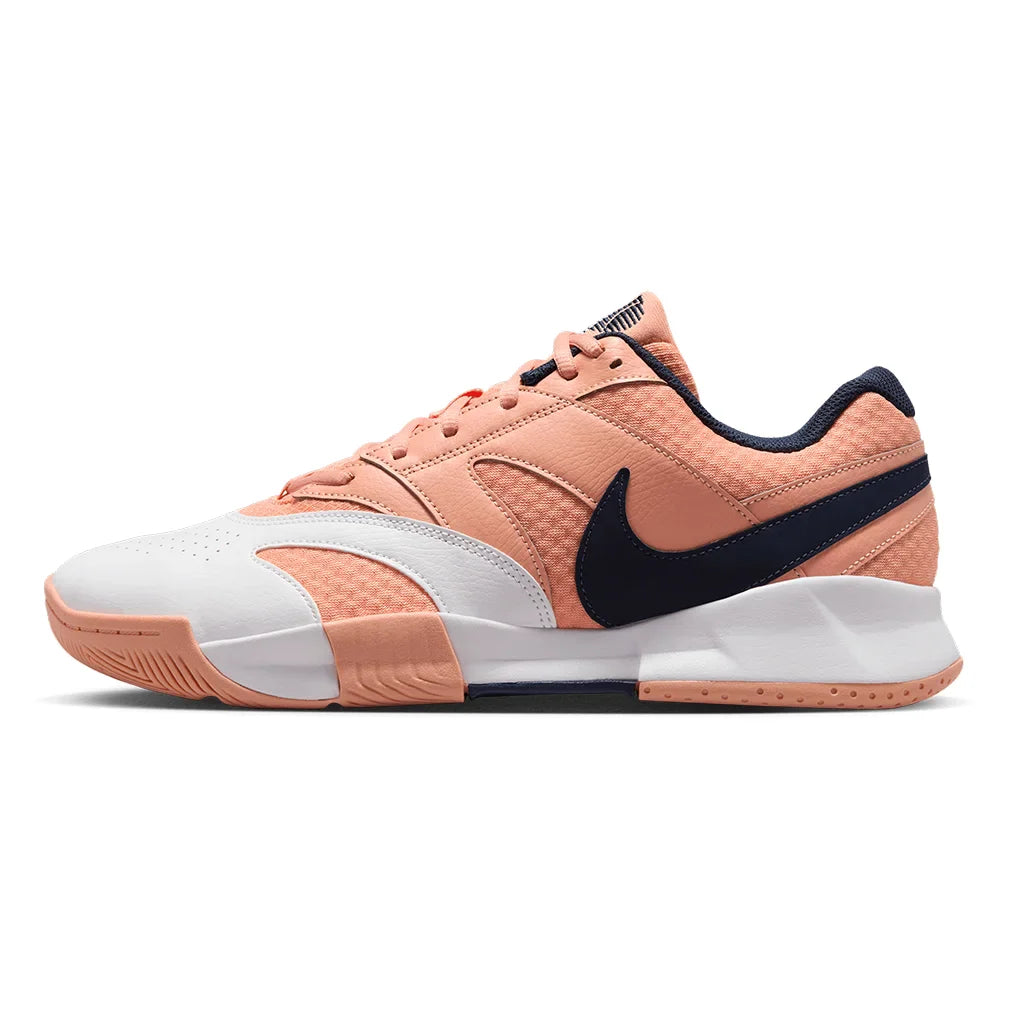 Men`s Court Lite 4 Tennis Shoes Apricot Agate and Obsidian Footwear Nike