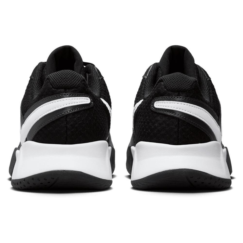 Women's Court Lite 4 Tennis Shoes Black and White Footwear Nike