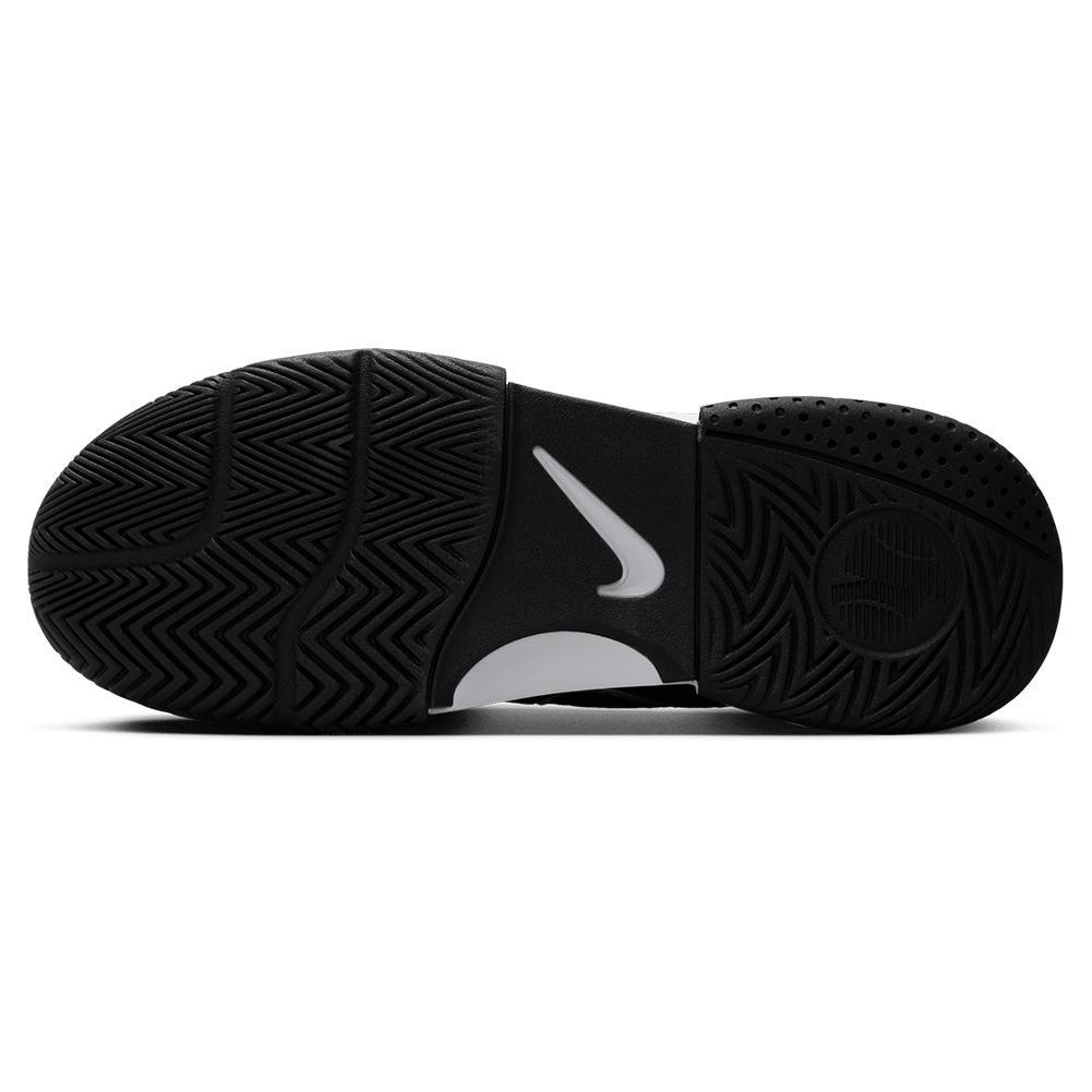 Women's Court Lite 4 Tennis Shoes Black and White Footwear Nike