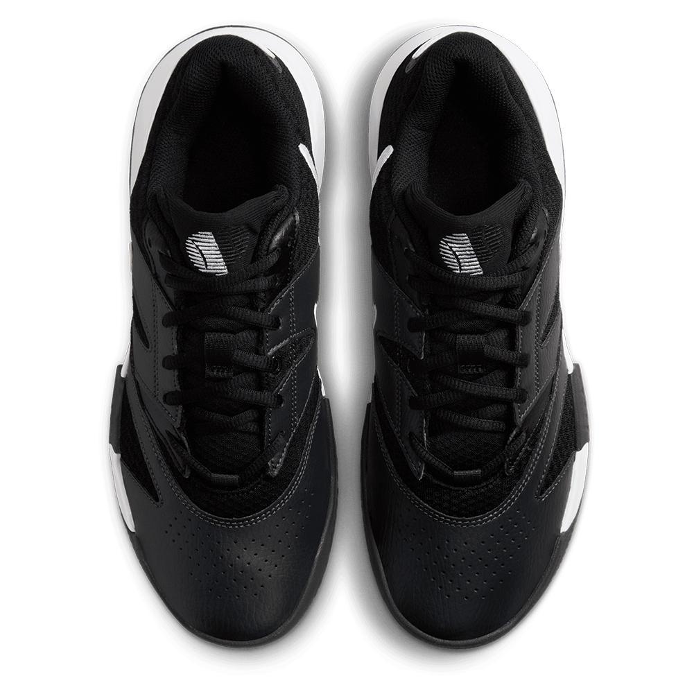 Women's Court Lite 4 Tennis Shoes Black and White Footwear Nike